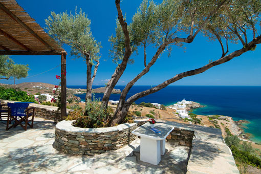 Triple studio in Chryssopigi in Sifnos