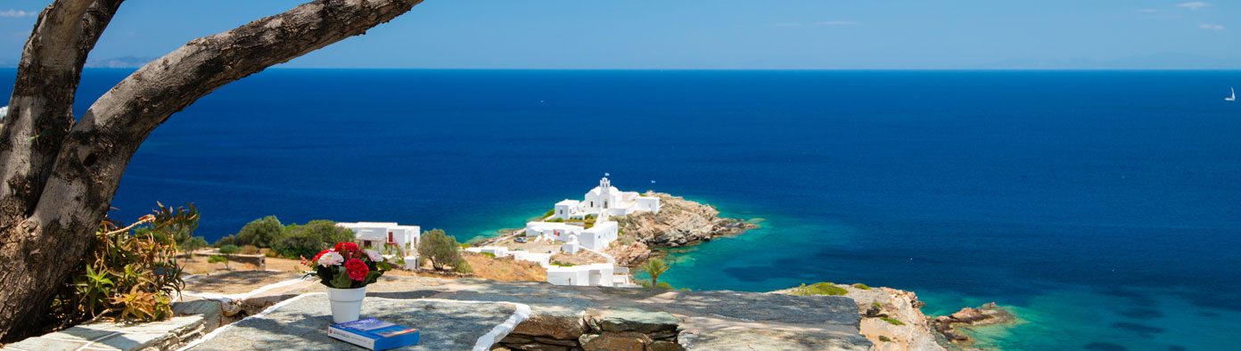 L'église Chryssopigi à Sifnos